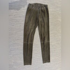 The Row Lambskin pants size Large